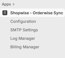 App Sections